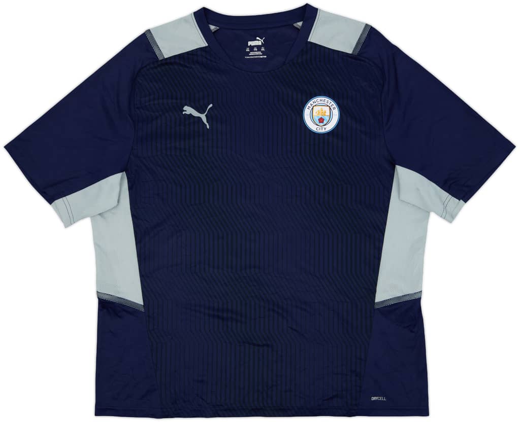 2021-22 Manchester City Puma Training Shirt - 9/10 - (XXL)