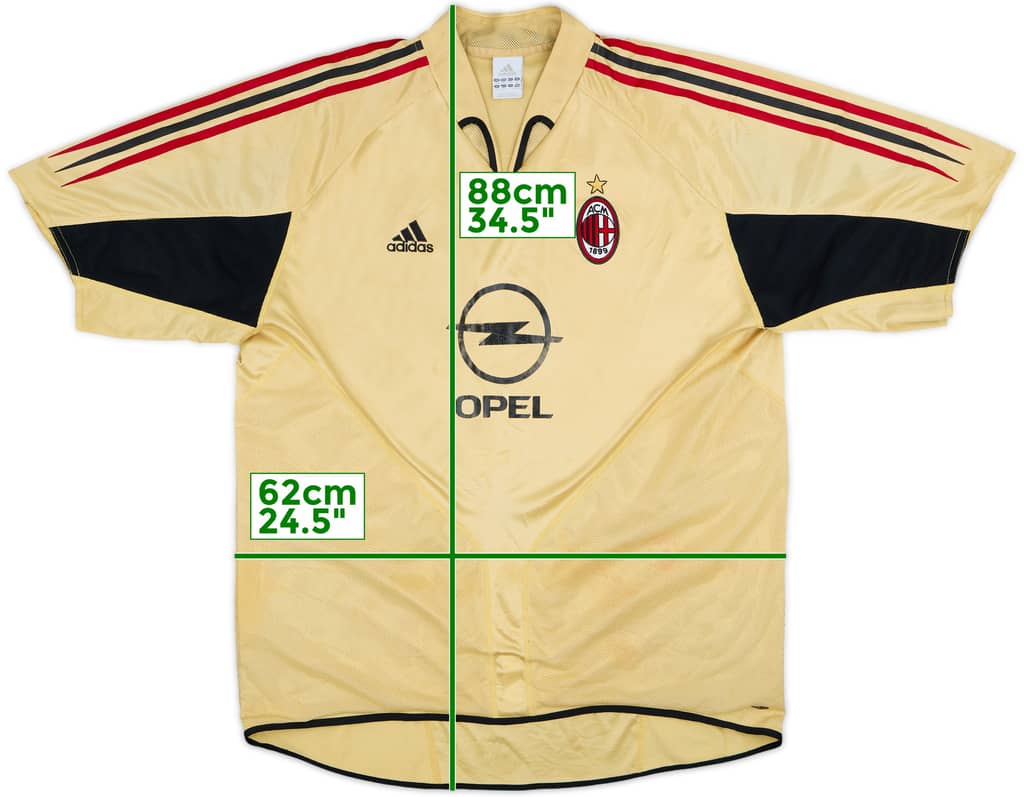 2004-05 AC Milan Third Shirt - 5/10 - (XXL)