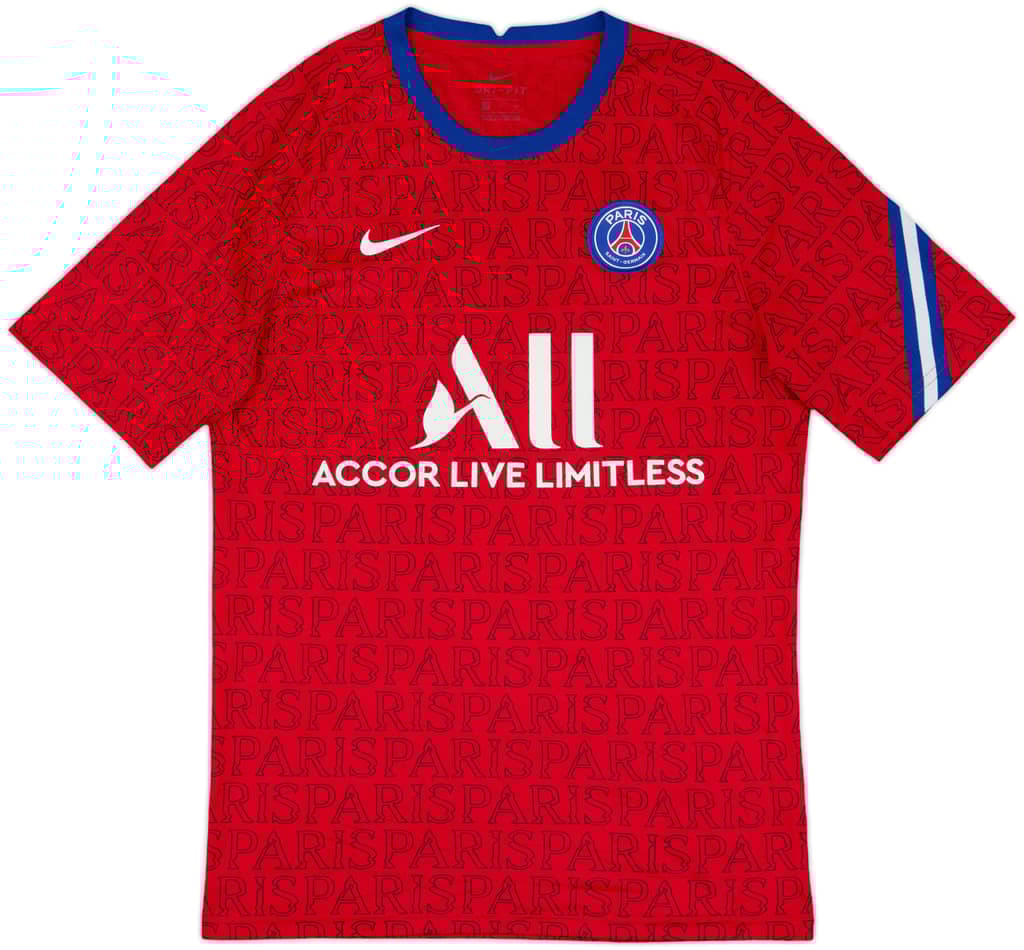 2020-21 Paris Saint-Germain Nike Training Shirt - 7/10 - (S)