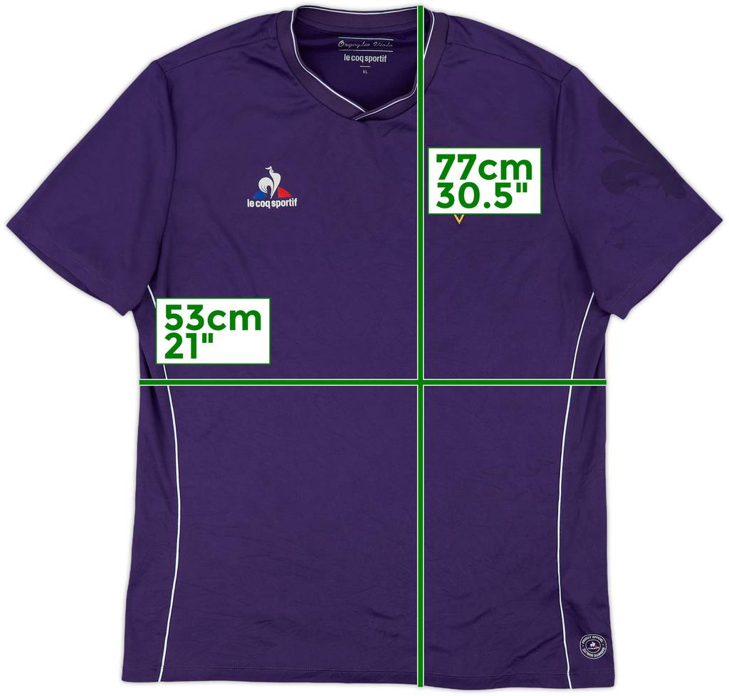 2015-16 Fiorentina Home Shirt - 9/10 - (XL)