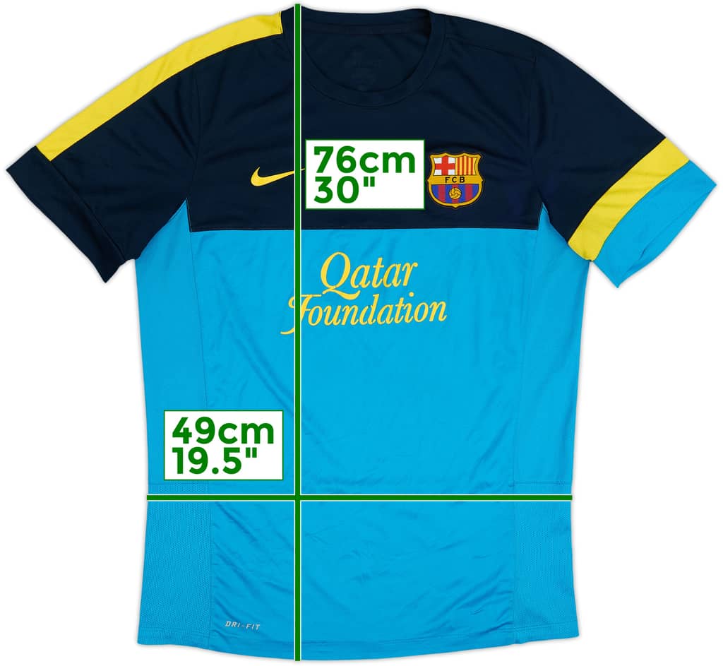 2012-13 Barcelona Nike Training Shirt - 5/10 - (L)