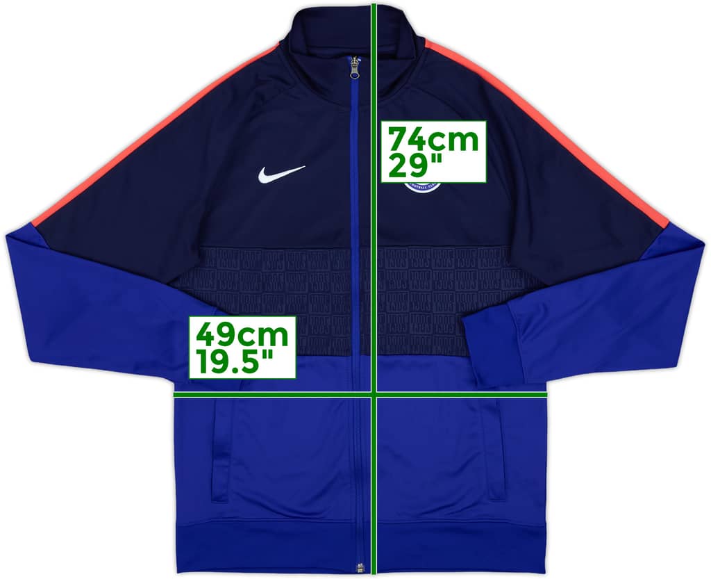 2020-21 Chelsea Nike Track Jacket - 9/10 - (M)