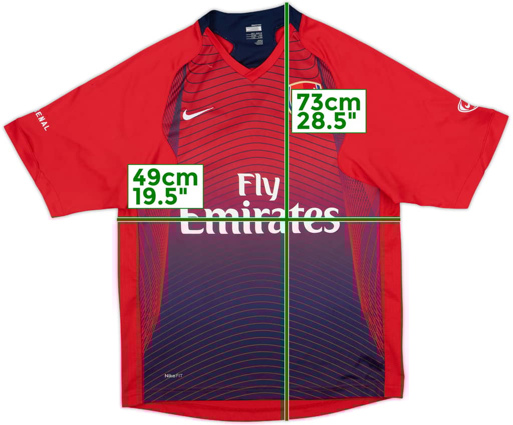 2007-08 Arsenal Nike Training Shirt - 8/10 - (S)