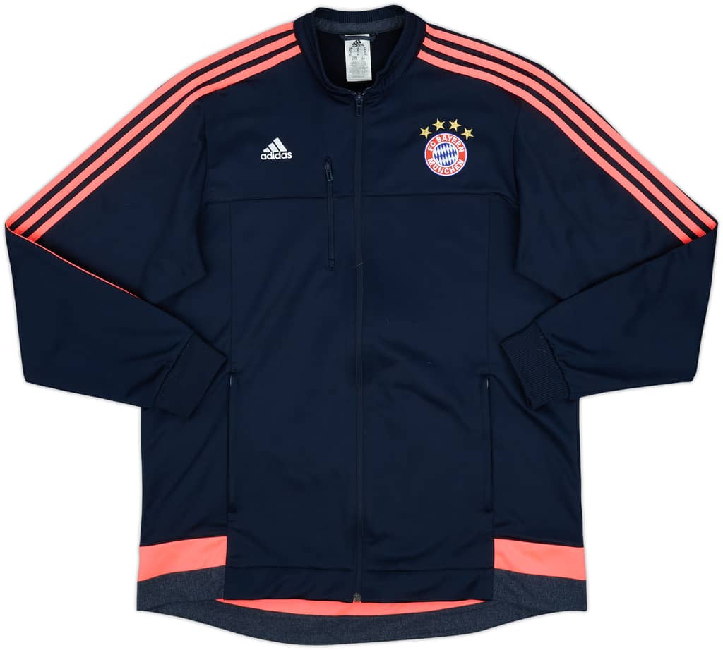 2015-16 Bayern Munich adidas Track Jacket - 8/10 - (XL)