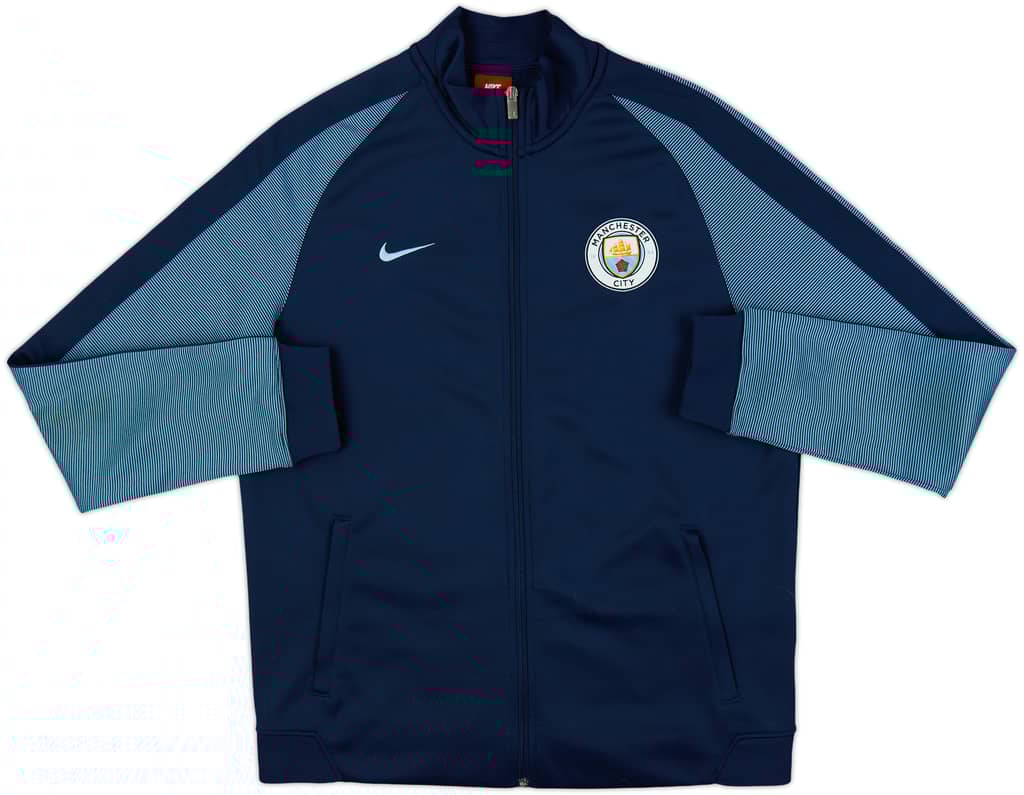 2016-17 Manchester City Nike Track Jacket - 8/10 - (L)