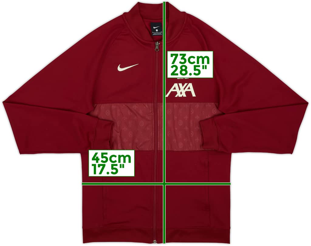2021-22 Liverpool Nike Track Jacket - 9/10 - (S)