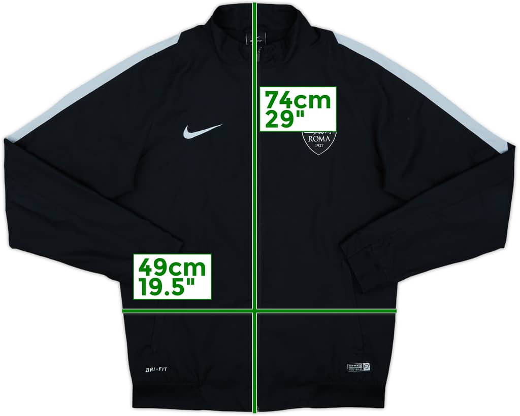 2015-16 Roma Nike Track Jacket - 8/10 - (M)