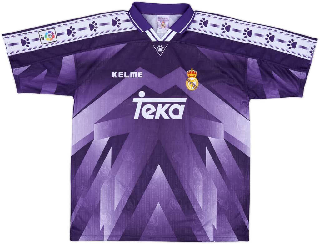 1996-97 Real Madrid Away Shirt - 10/10 - (L)