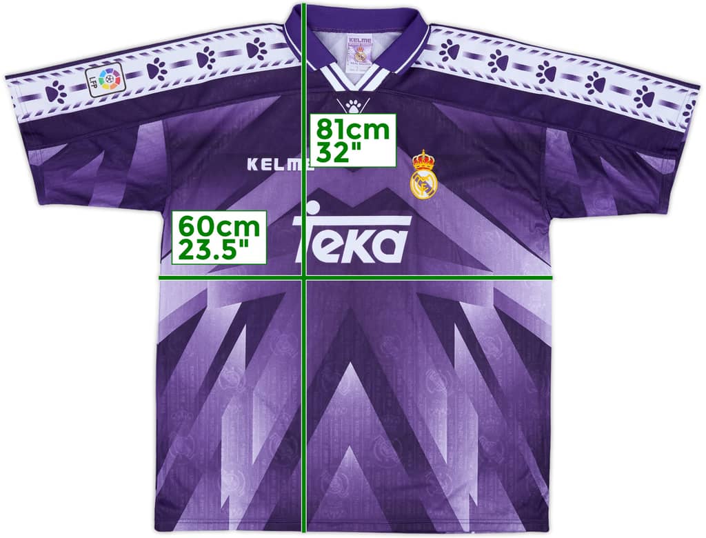 1996-97 Real Madrid Away Shirt - 10/10 - (L)