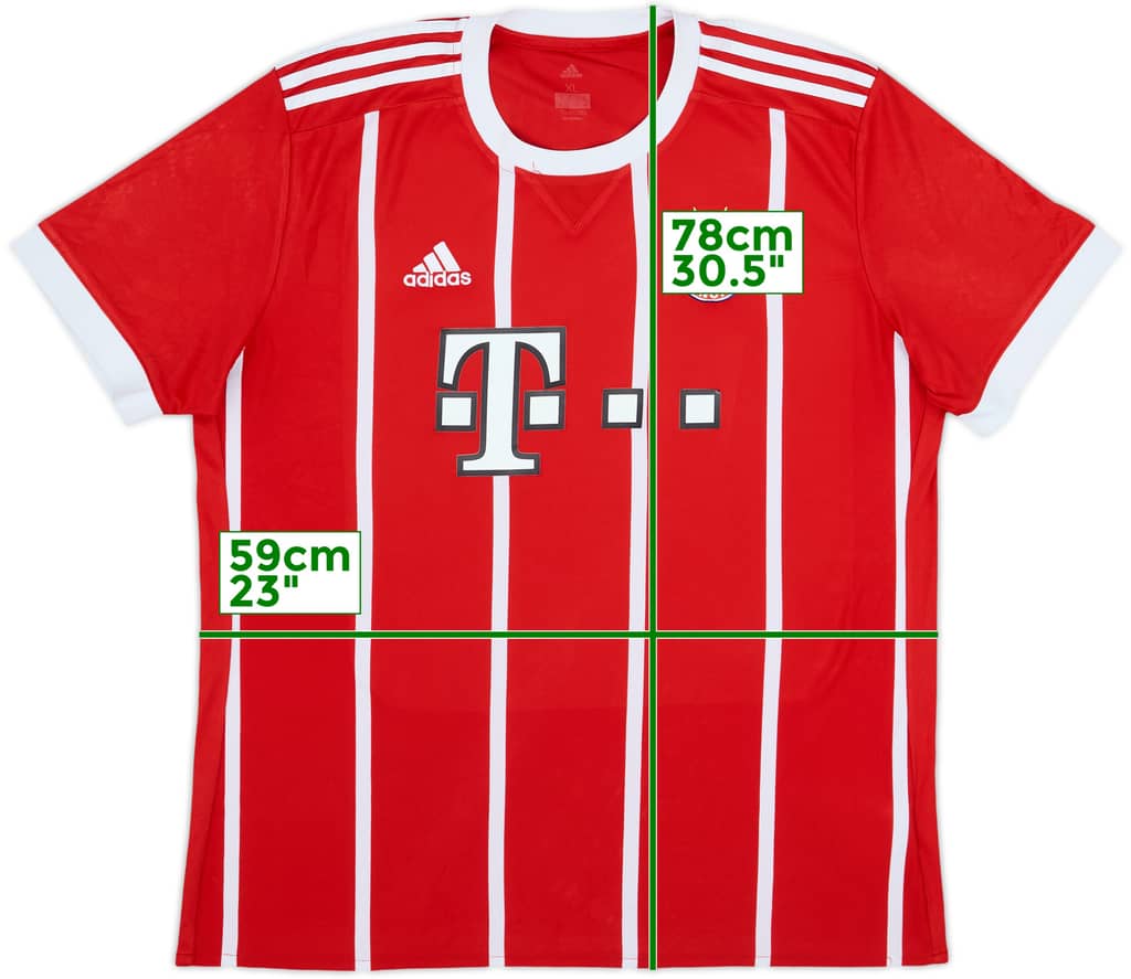 2017-18 Bayern Munich Home Shirt - 5/10 - (XL)