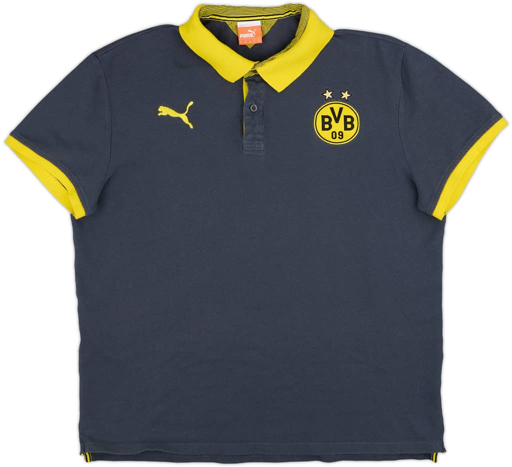 2014-15 Borussia Dortmund Puma Polo Shirt - 8/10 - (XL)