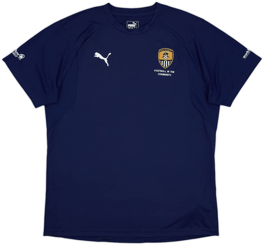 2017-18 Notts County 'Community' Puma Training Shirt - 10/10 - (XL)
