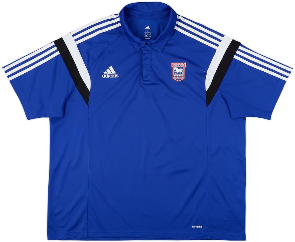 2014-15 Ipswich adidas Polo Shirt - 10/10 - (XXL)