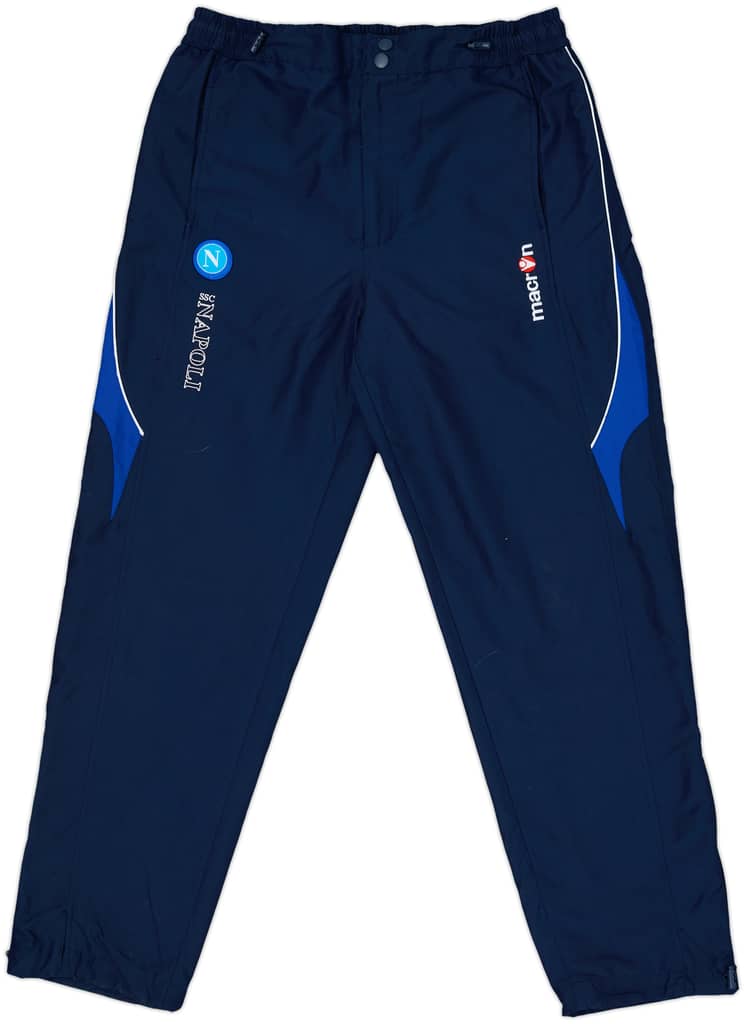 2011-12 Napoli Macron Track Pants/Bottoms - 10/10 - (S)