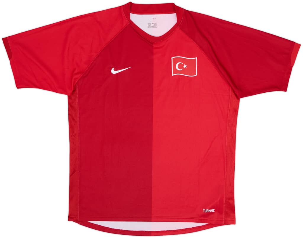 2006-08 Turkey Home Shirt - 10/10 - (M)