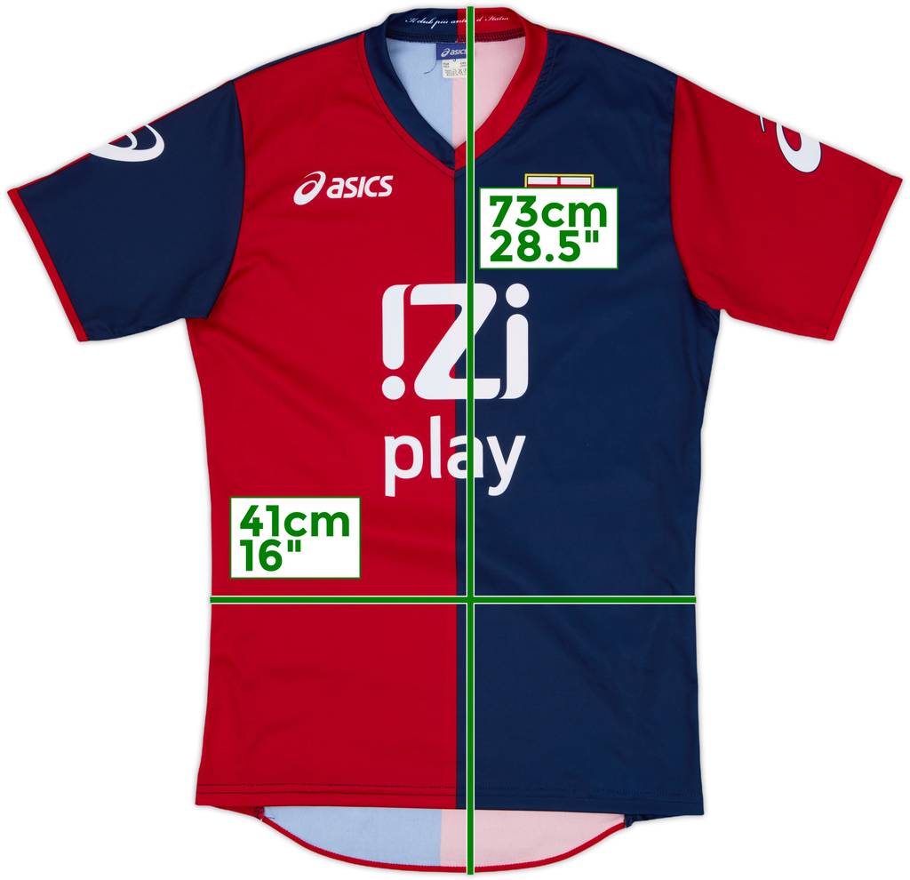 2010-11 Genoa Home Shirt - 9/10 - (S)