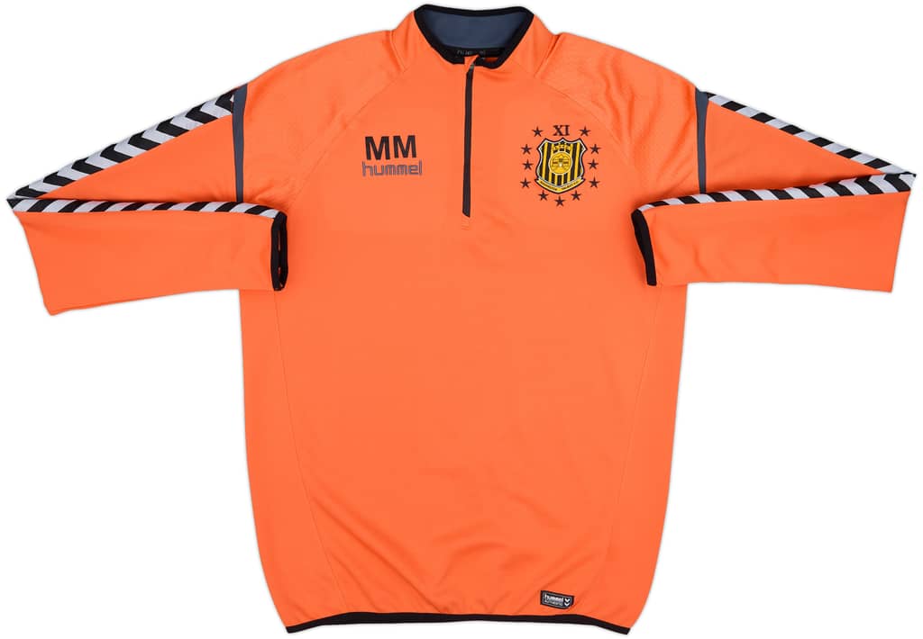 2019-20 Auchinleck Talbot Staff Issue Hummel 1/4 Zip Drill Top MM - 5/10 - (L)
