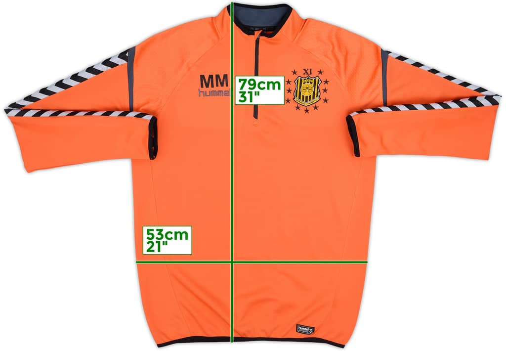 2019-20 Auchinleck Talbot Staff Issue Hummel 1/4 Zip Drill Top MM - 5/10 - (L)