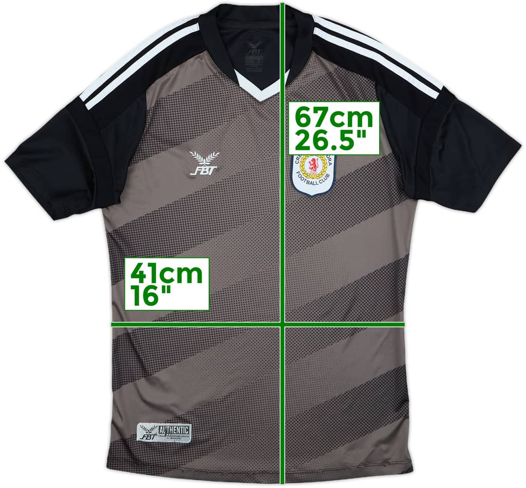 2018-19 Crewe Alexandra FBT Training Shirt - 8/10 - (XL.Boys)