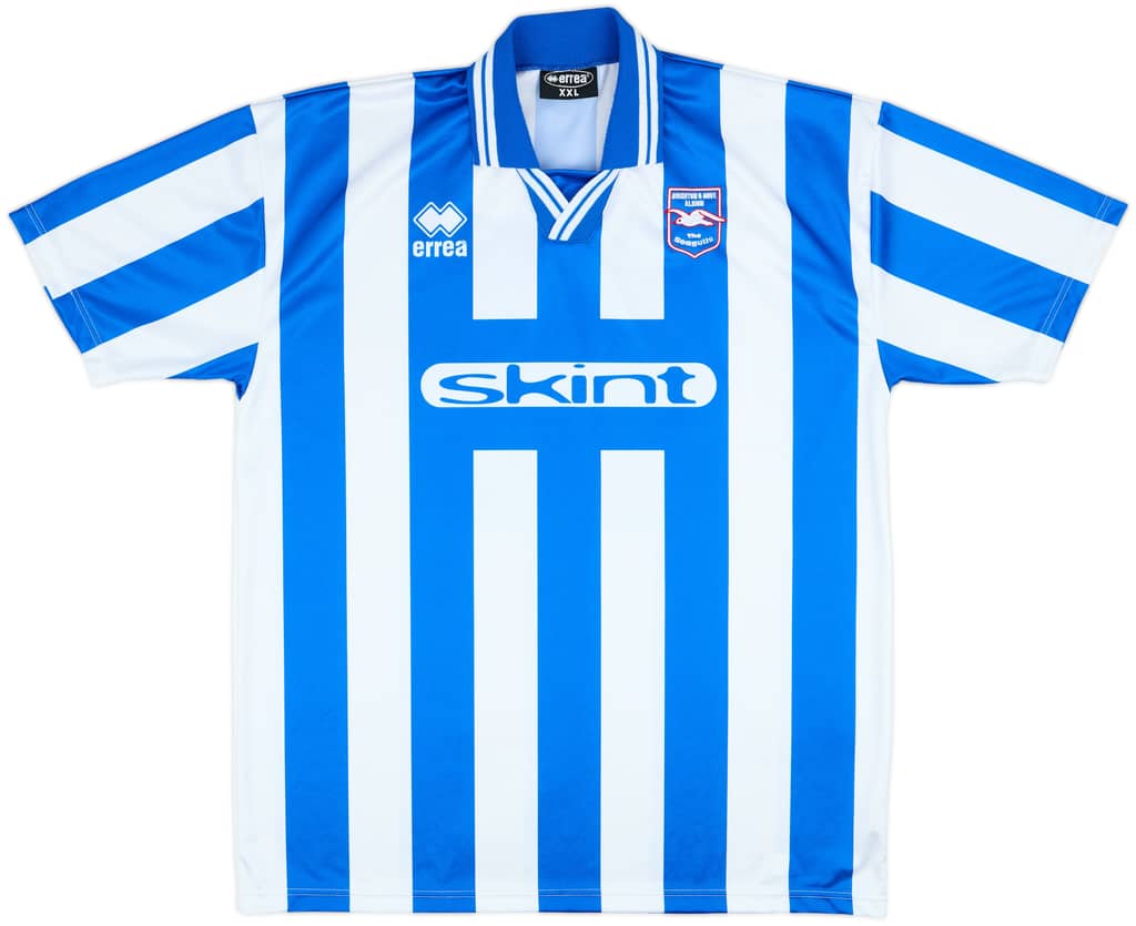 1999-00 Brighton Home Shirt - 9/10 - (XXL)