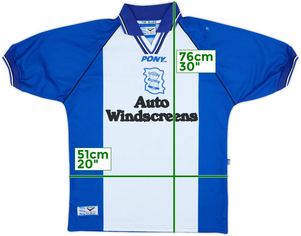 1997-98 Birmingham Home Shirt - 4/10 - (L)