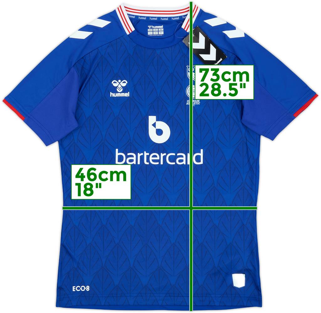 2022-23 Oldham Athletic Home Shirt (S)