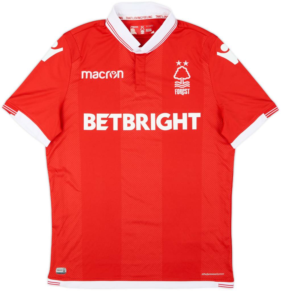 2018-19 Nottingham Forest Home Shirt - 10/10 - (S)