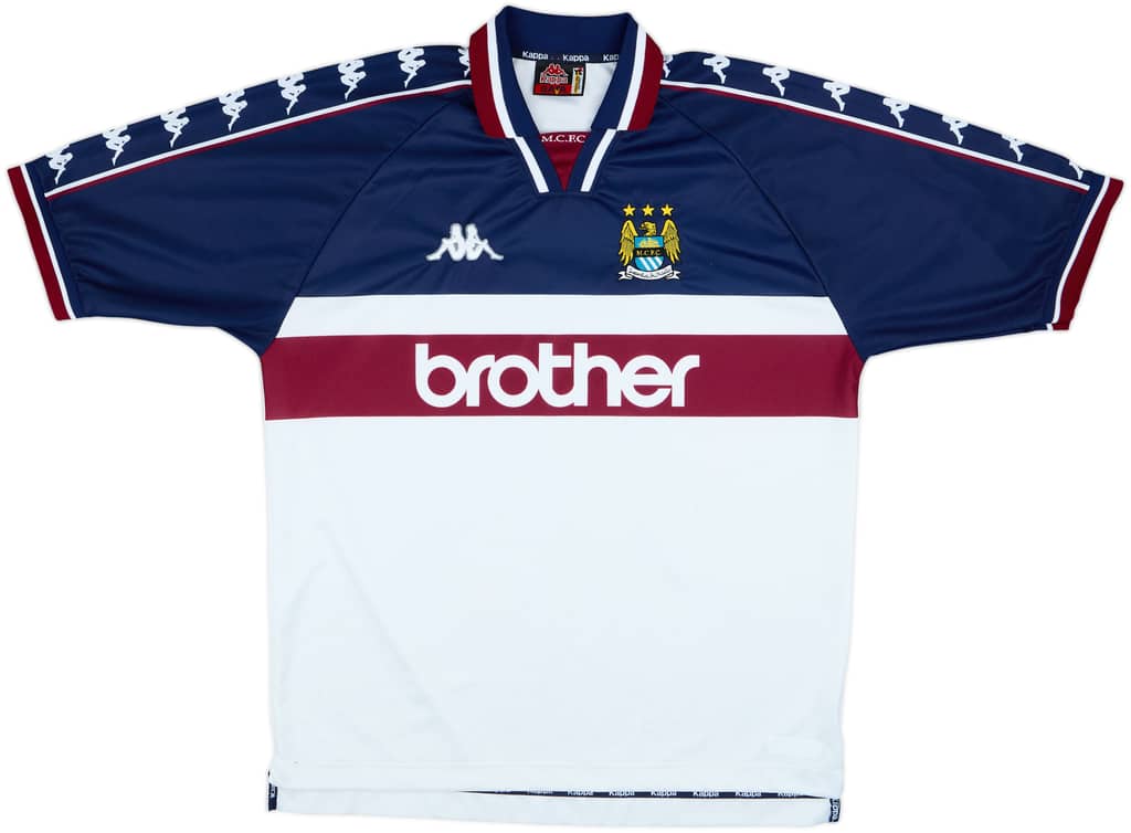 1997-98 Manchester City Away Shirt - 8/10 - (XL)