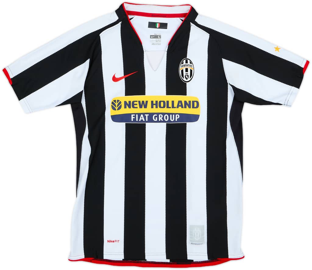 2007-08 Juventus Home Shirt - 8/10 - (L.Boys)