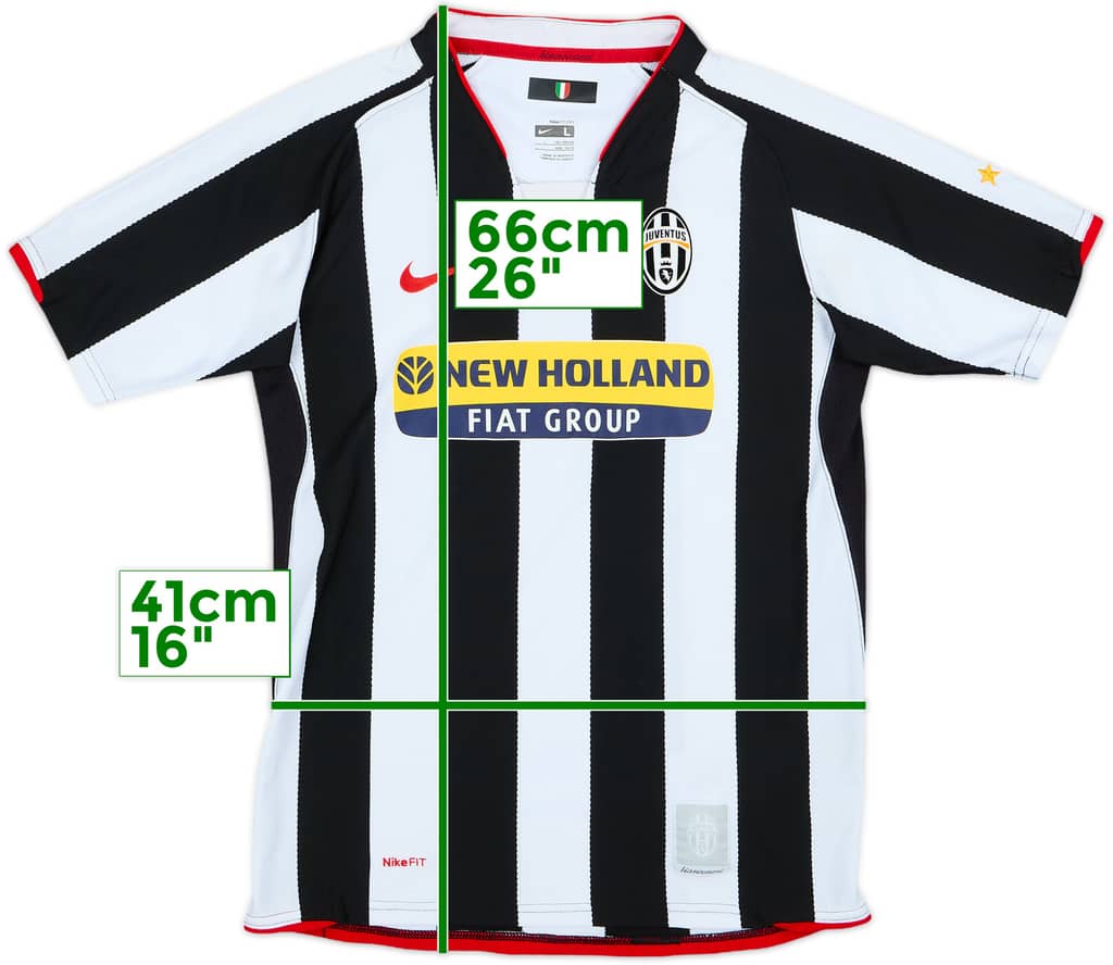 2007-08 Juventus Home Shirt - 8/10 - (L.Boys)