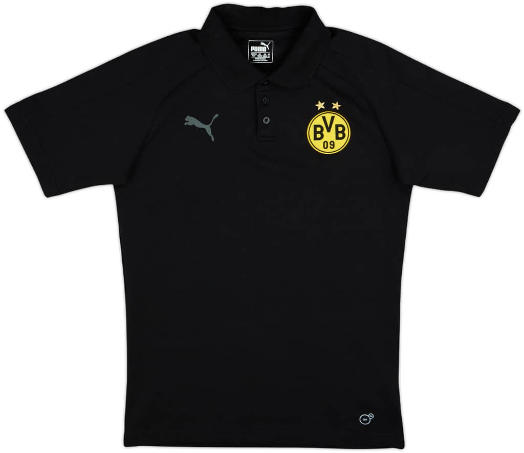 2017-18 Borussia Dortmund Puma Polo Shirt - 8/10 - (M)