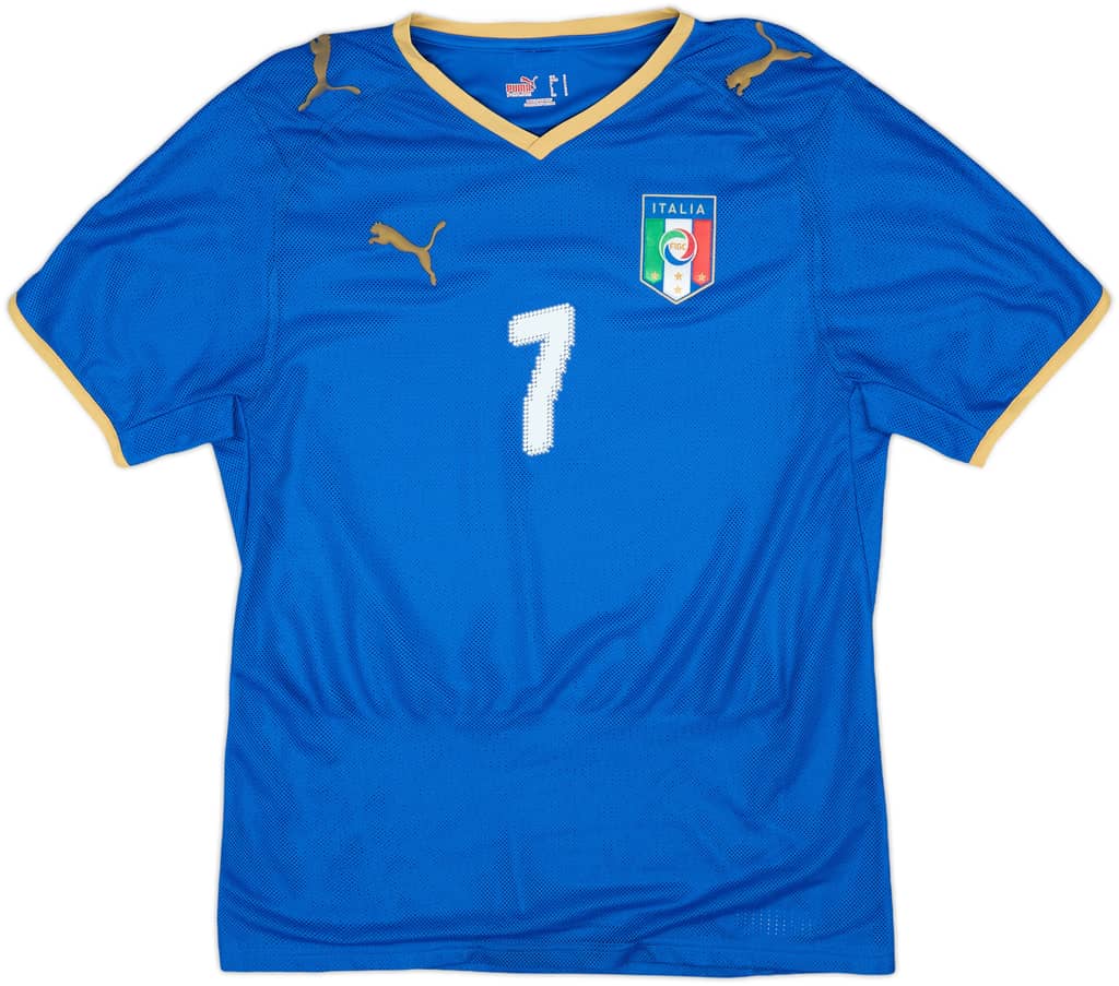 2007-08 Italy Home Shirt Del Piero #7