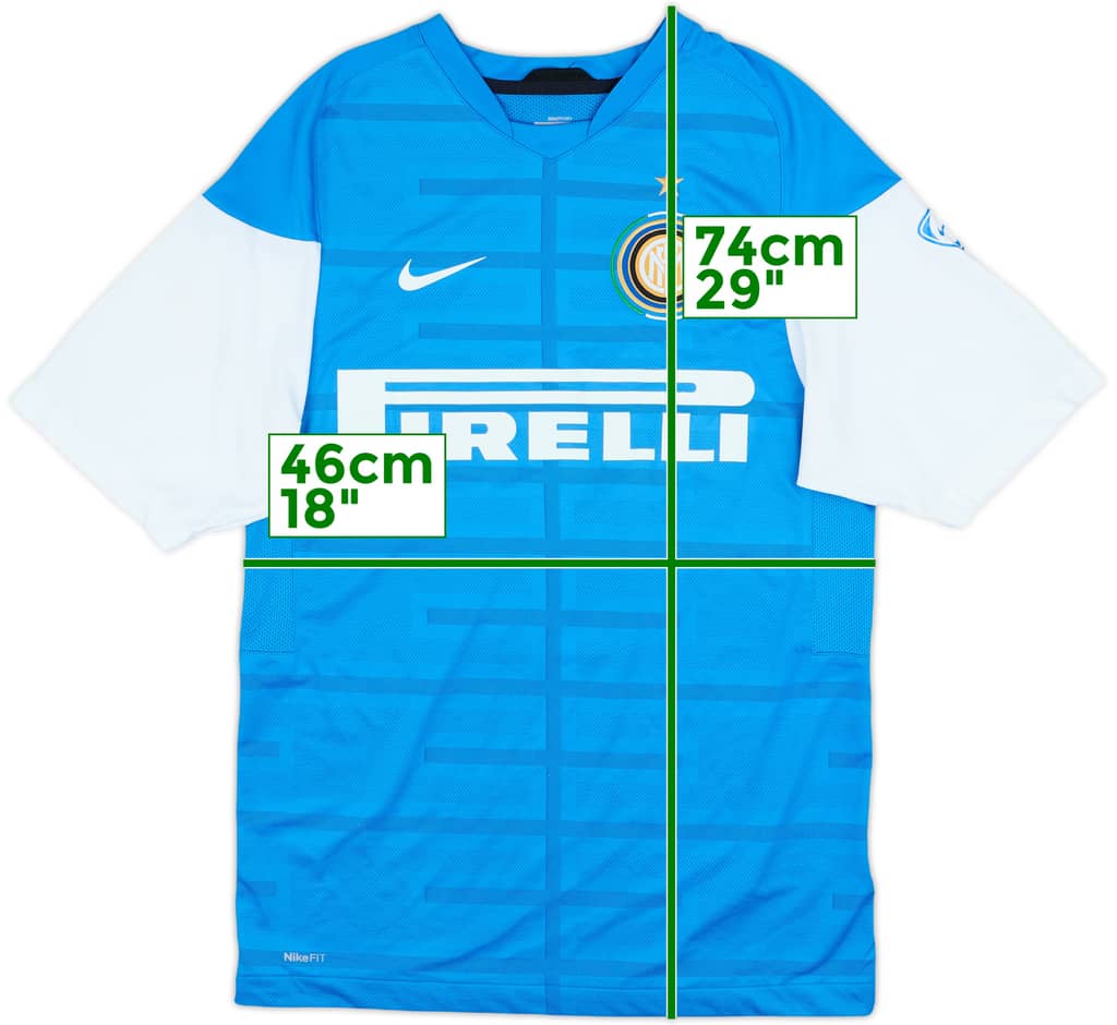 2009-10 Inter Milan Nike Training Shirt - 8/10 - (S)