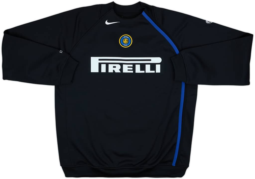 2004-05 Inter Milan Nike Sweat Top - 9/10 - (L)