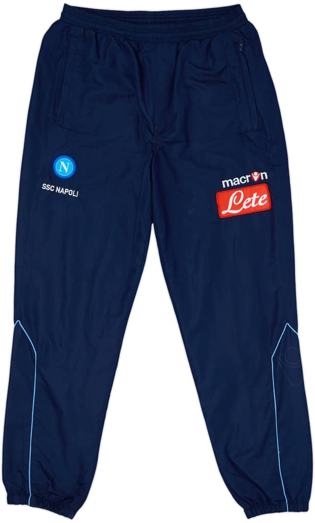 2010-11 Napoli Macron Track Pants/Bottoms - 5/10 - (L)