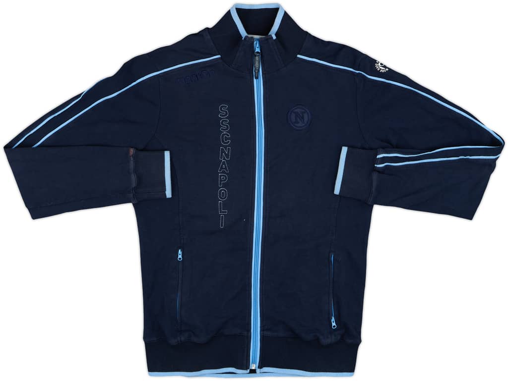 2008-09 Napoli Macron Track Jacket - 8/10 - (M)