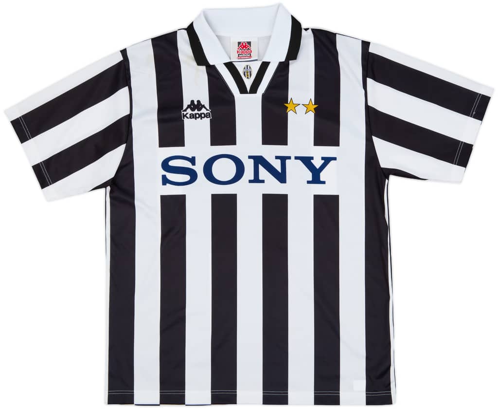 1995-97 Juventus Basic Home Shirt - 8/10 - (M)
