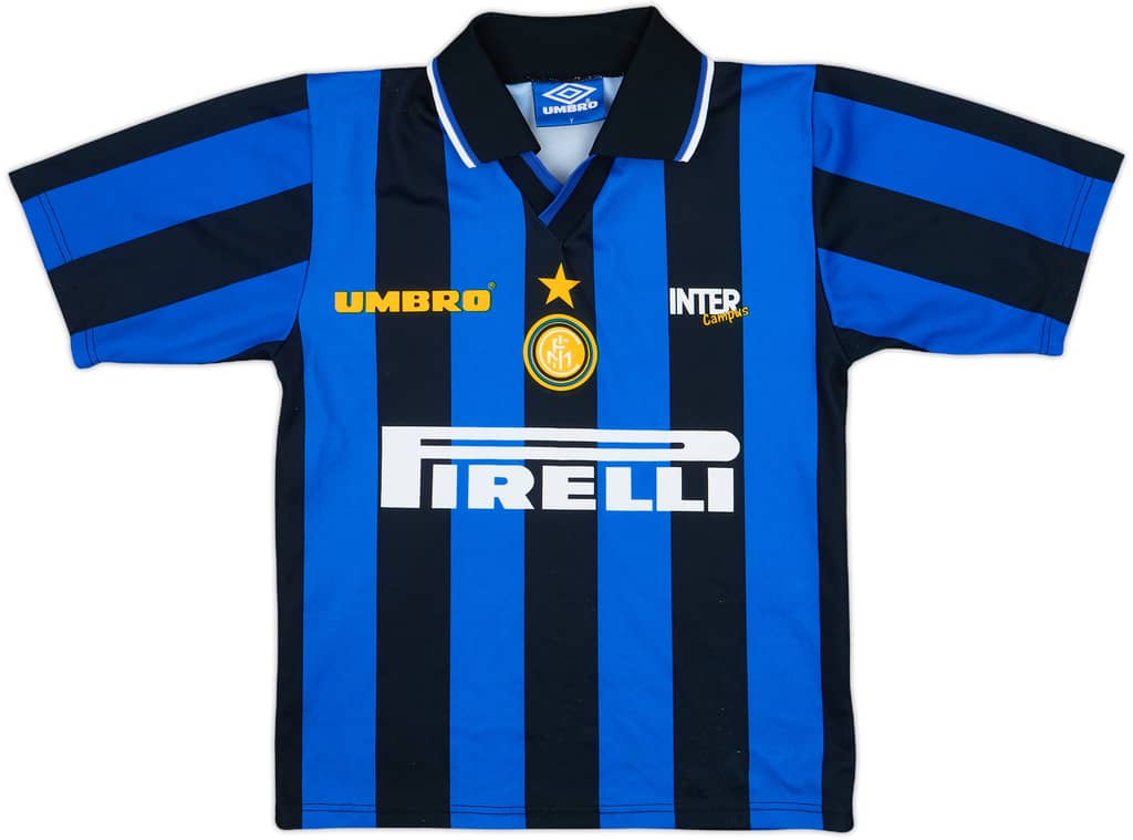 1997-98 Inter Milan Summer Campus Shirt - 8/10 - (Y)