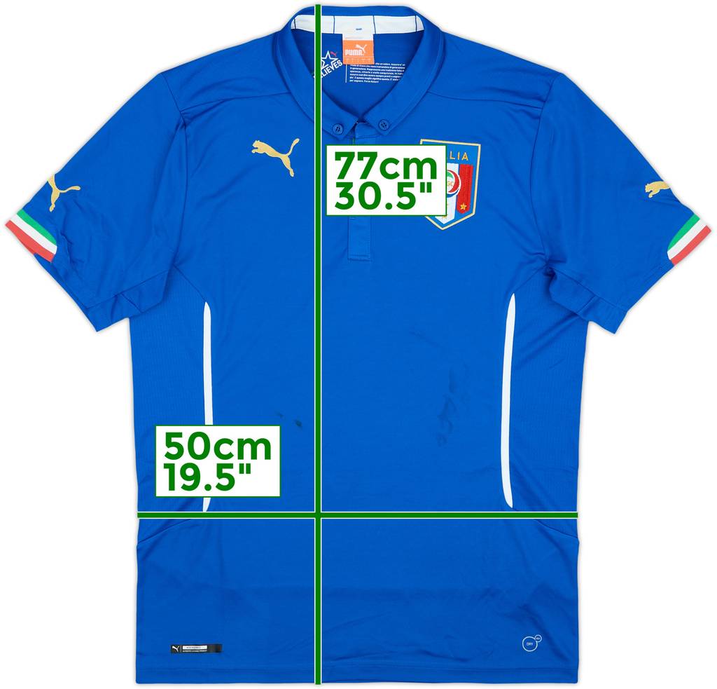 2014-15 Italy Home Shirt - 5/10 - (L)