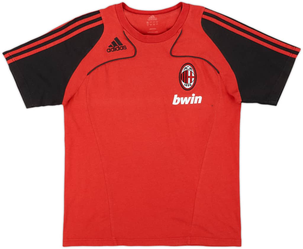 2008-09 AC Milan adidas Training Shirt - 8/10 - (S)