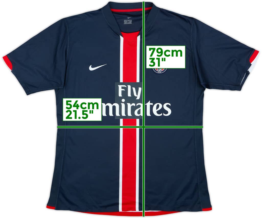 2006-07 Paris Saint-Germain Player Issue Home Shirt - 9/10 - (XL)