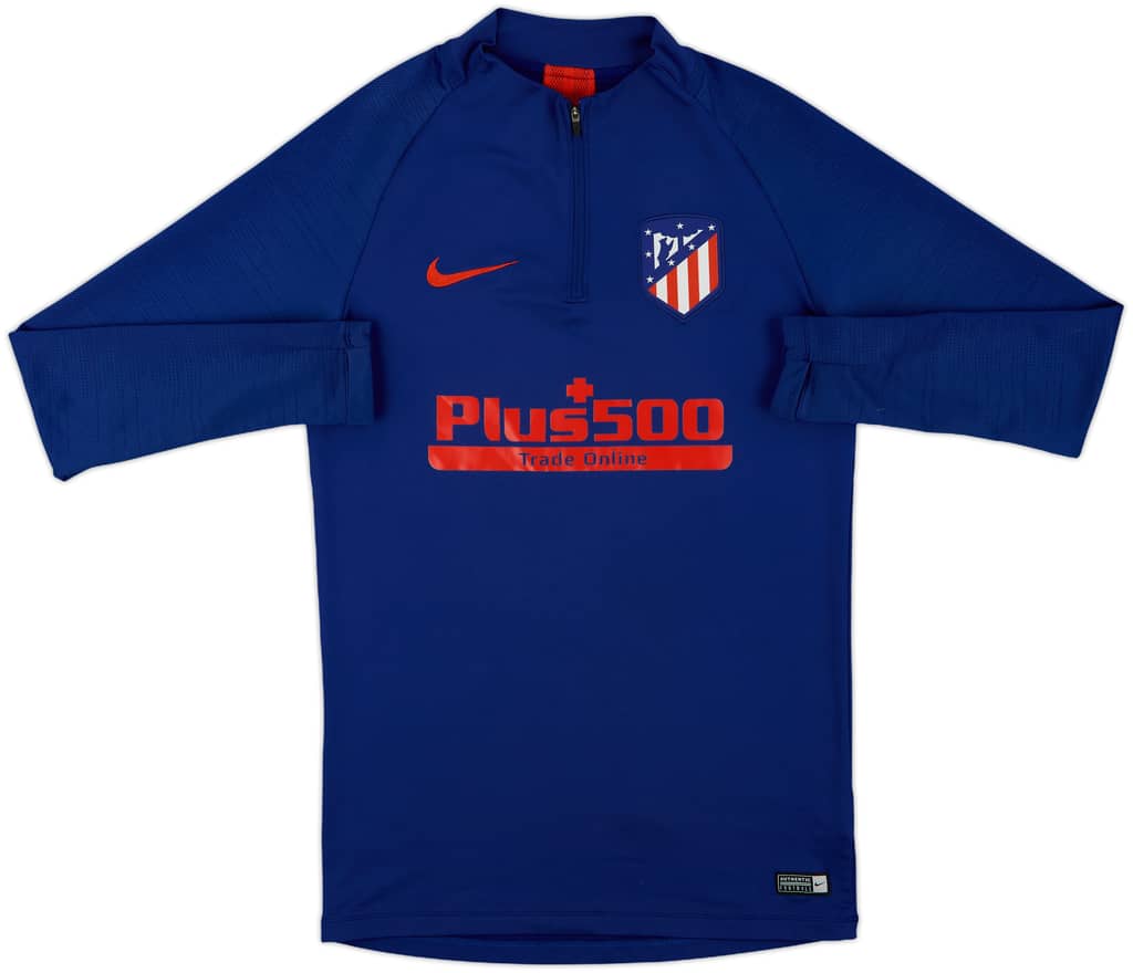 2020-21 Atletico Madrid Nike 1/4 Zip Training Top - 7/10 - (S)