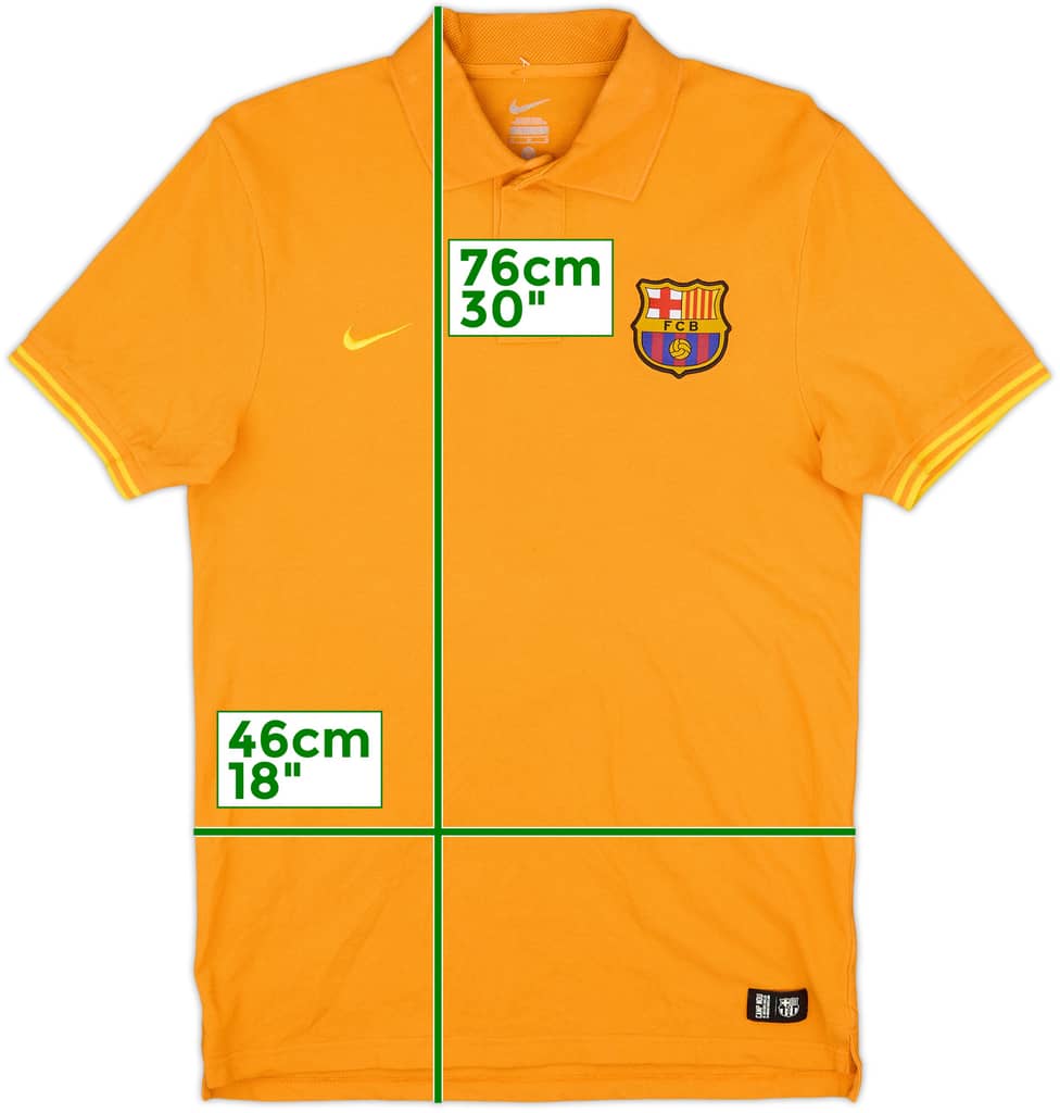 2012-13 Barcelona Nike Polo Shirt - 8/10 - (M)