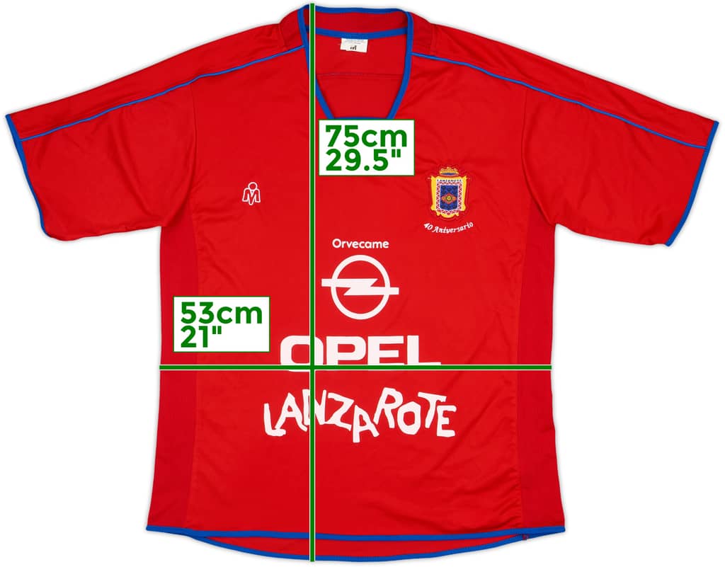 2010-11 UD Lanzarote Home Shirt - 10/10 - (M)