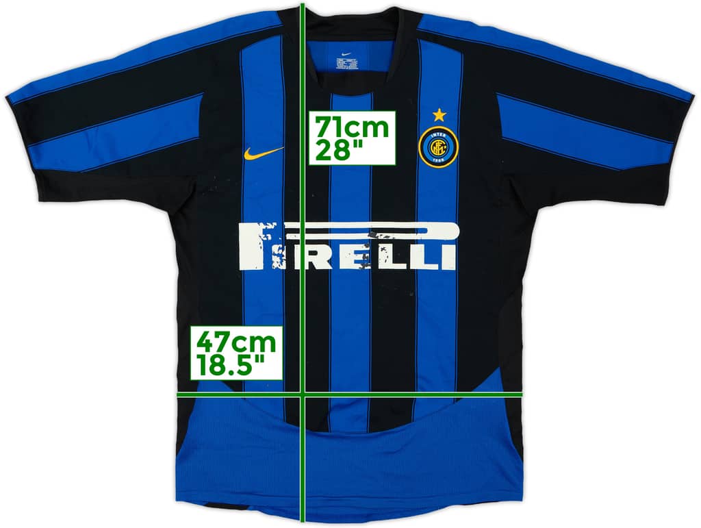 2003-04 Inter Milan Home Shirt - 4/10 - (S)