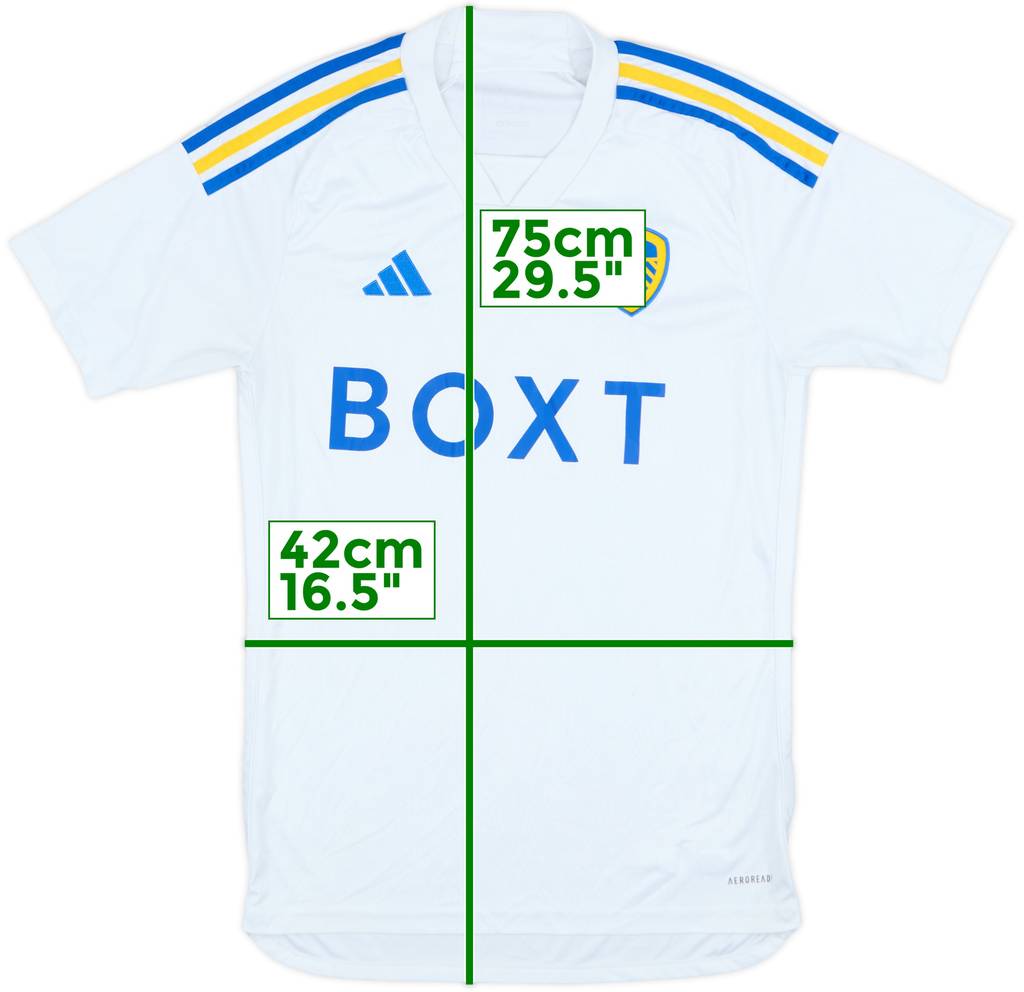 2023-24 Leeds United Home Shirt - 8/10 - (S)