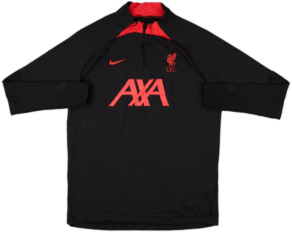 2022-23 Liverpool Nike 1/4 Zip Drill Top - 8/10 - (L)