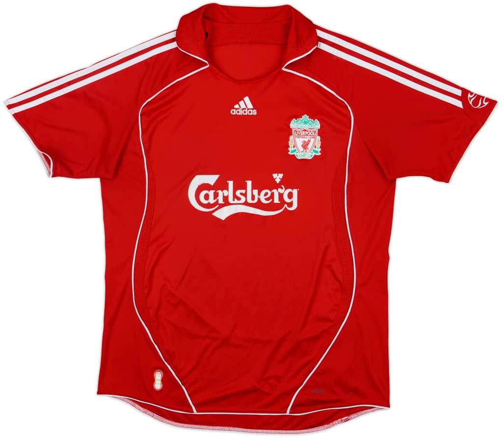 2006-08 Liverpool Home Shirt - 5/10 - (L)