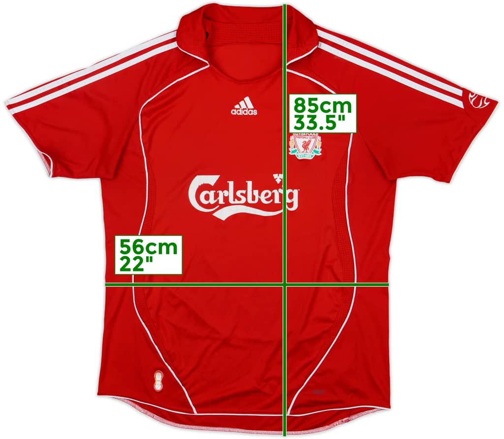 2006-08 Liverpool Home Shirt - 5/10 - (L)