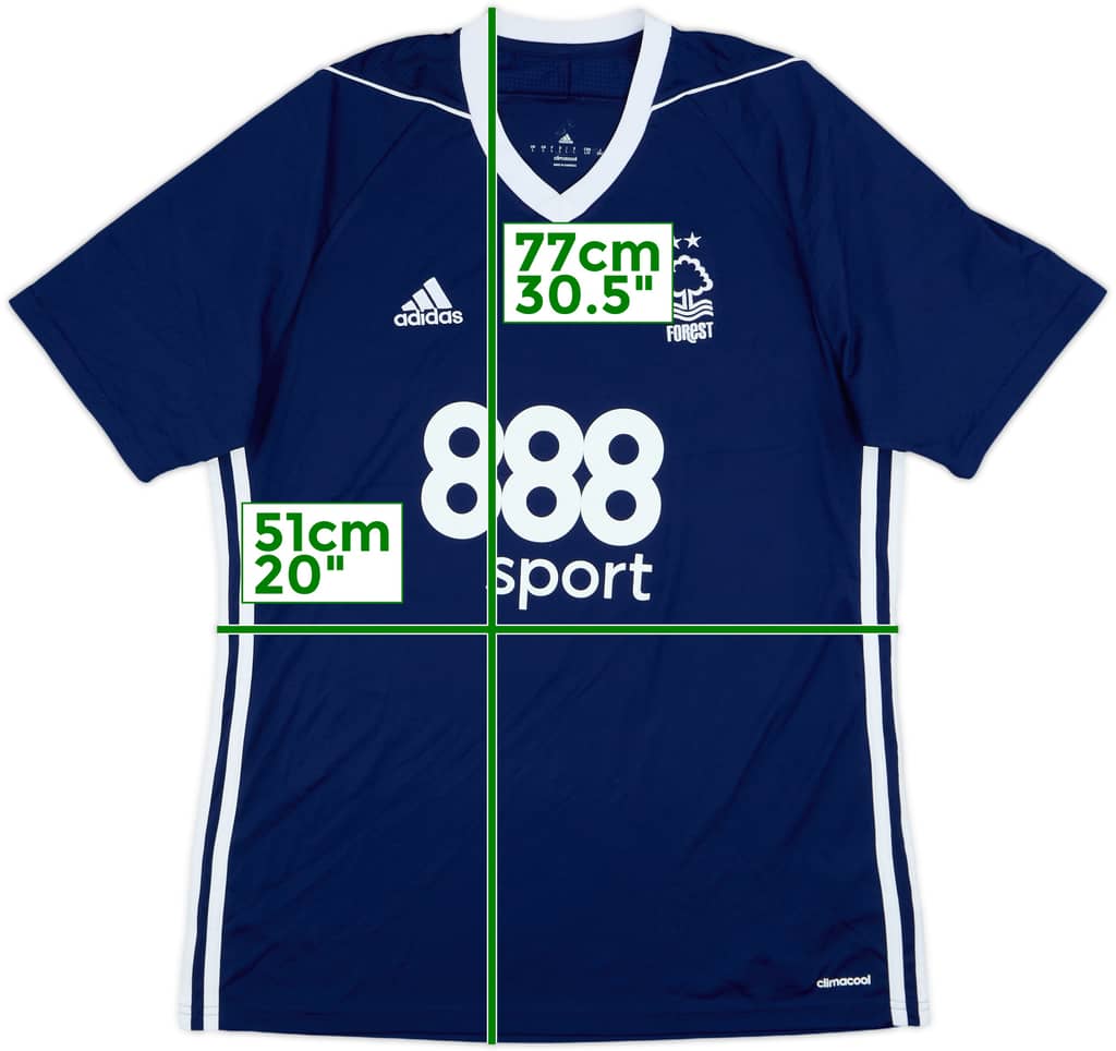 2017-18 Nottingham Forest Away Shirt - 8/10 - (L)